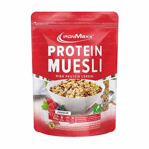 IronMaxx Protein Muesli (Chocolat - 550 gr) - EXP 31/12/2026
