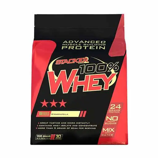 Stacker2 100% Whey (Stracciatella - 908 gr) - EXP 30/11/2026
