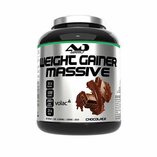 Addict Massive Weight Gainer (Fraise - 5000 gr) - EXP 30/10/2026
