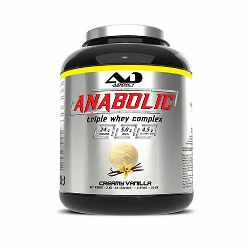 Addict Anabolic Triple Whey Complex (Vanilla - 2000 gr) - EXP 30/11/2026